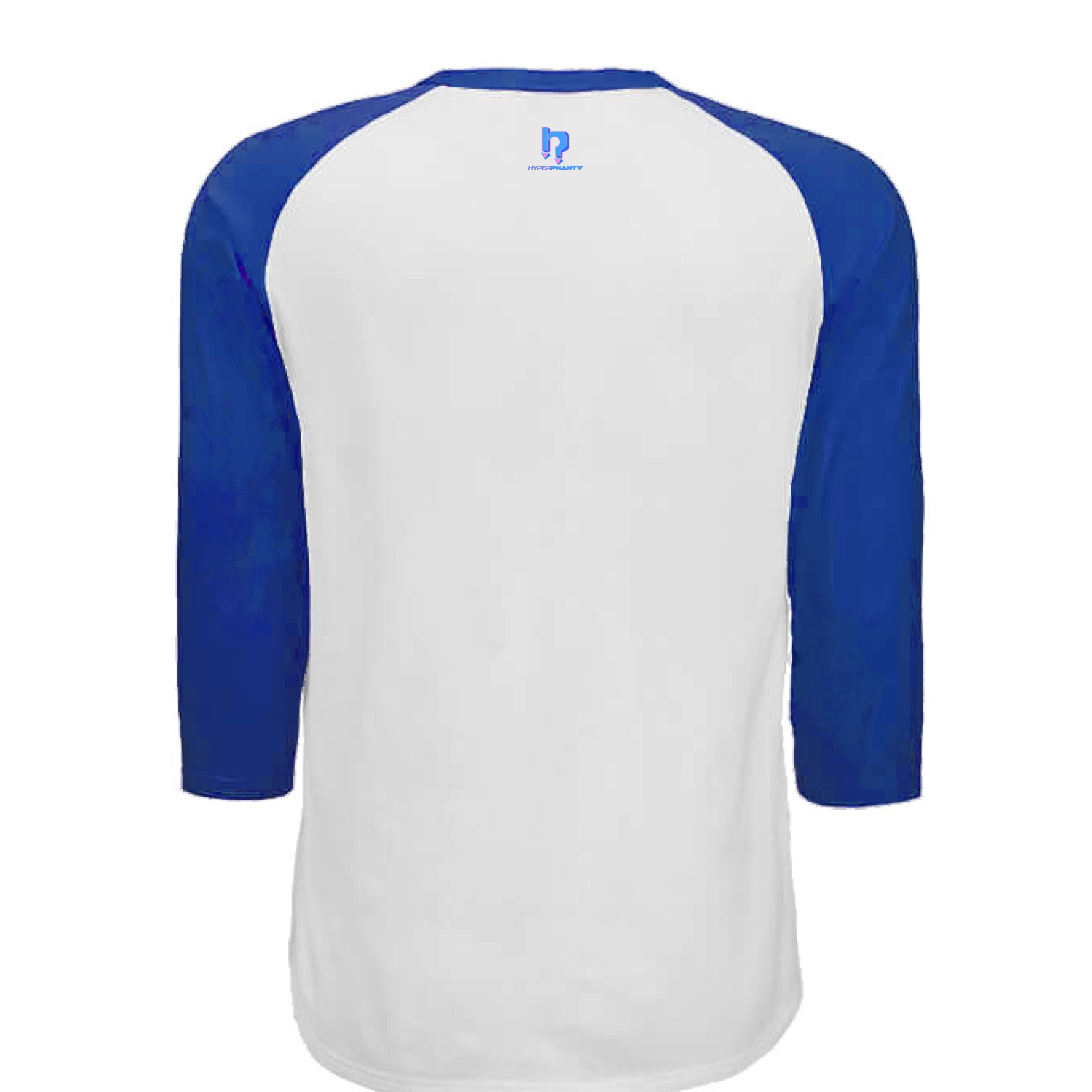 WHITE / ROYAL - BACK