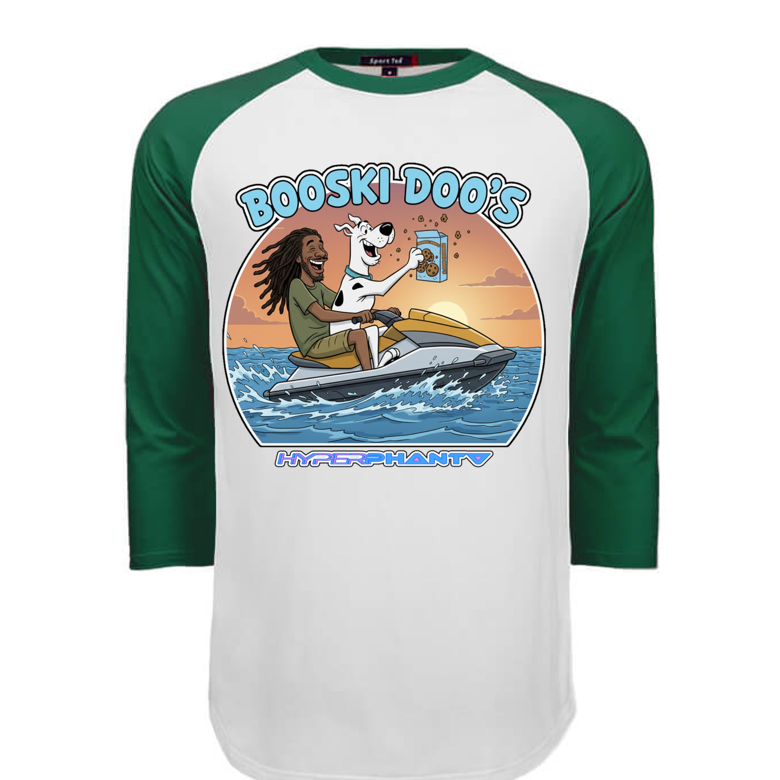 WHITE / FOREST - FRONT