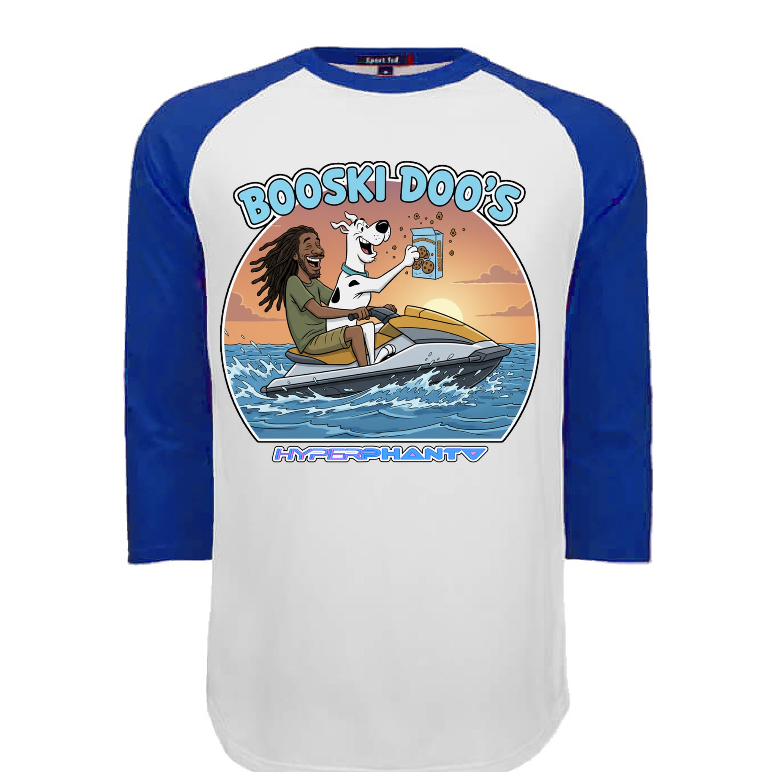 WHITE / ROYAL - FRONT