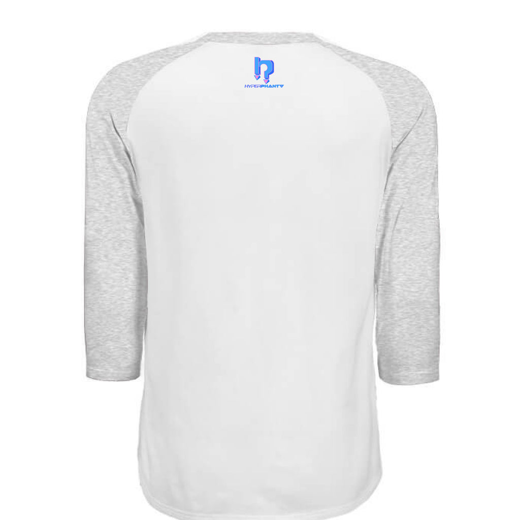 WHITE / HEATHER GREY - BACK