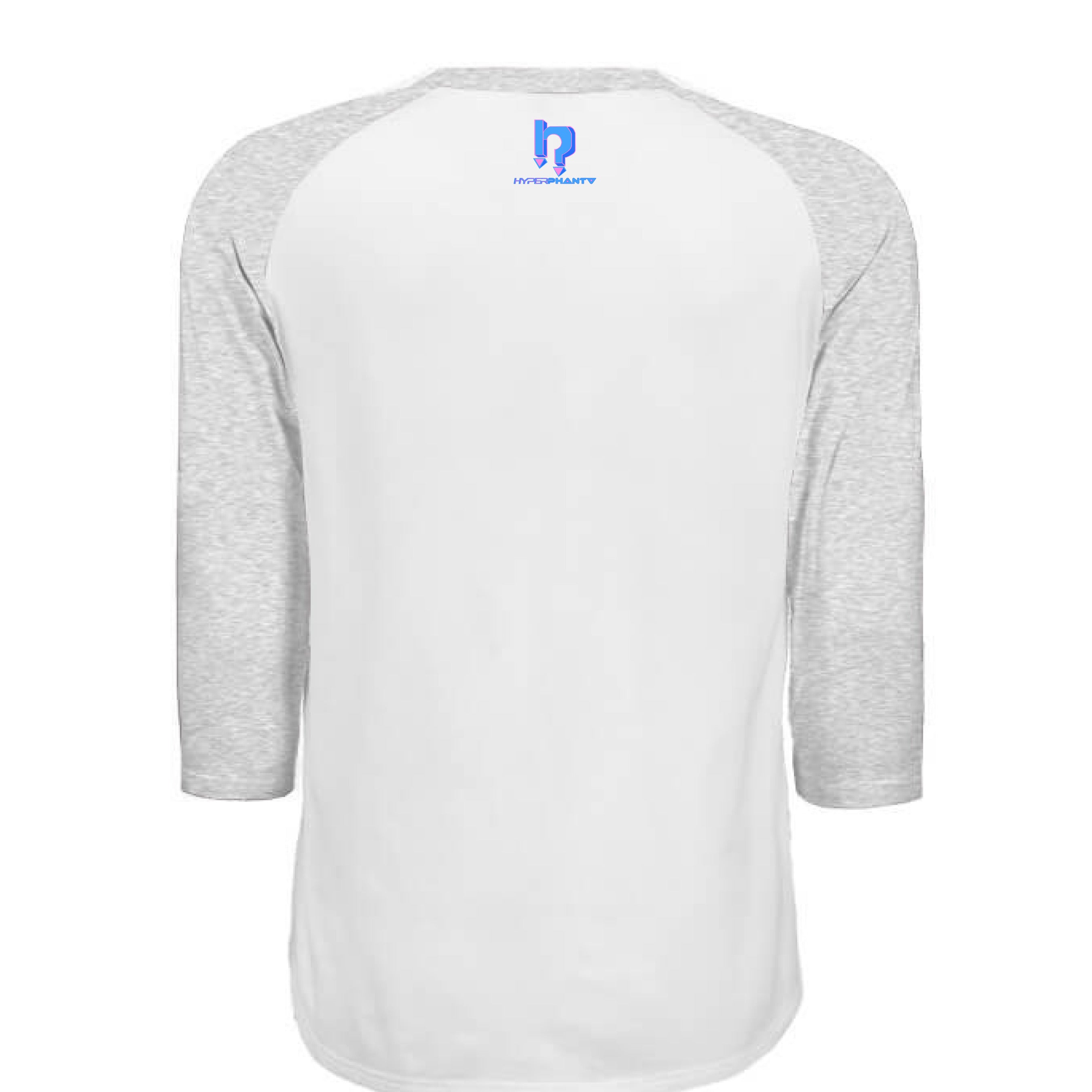 WHITE / HEATHER GREY - BACK