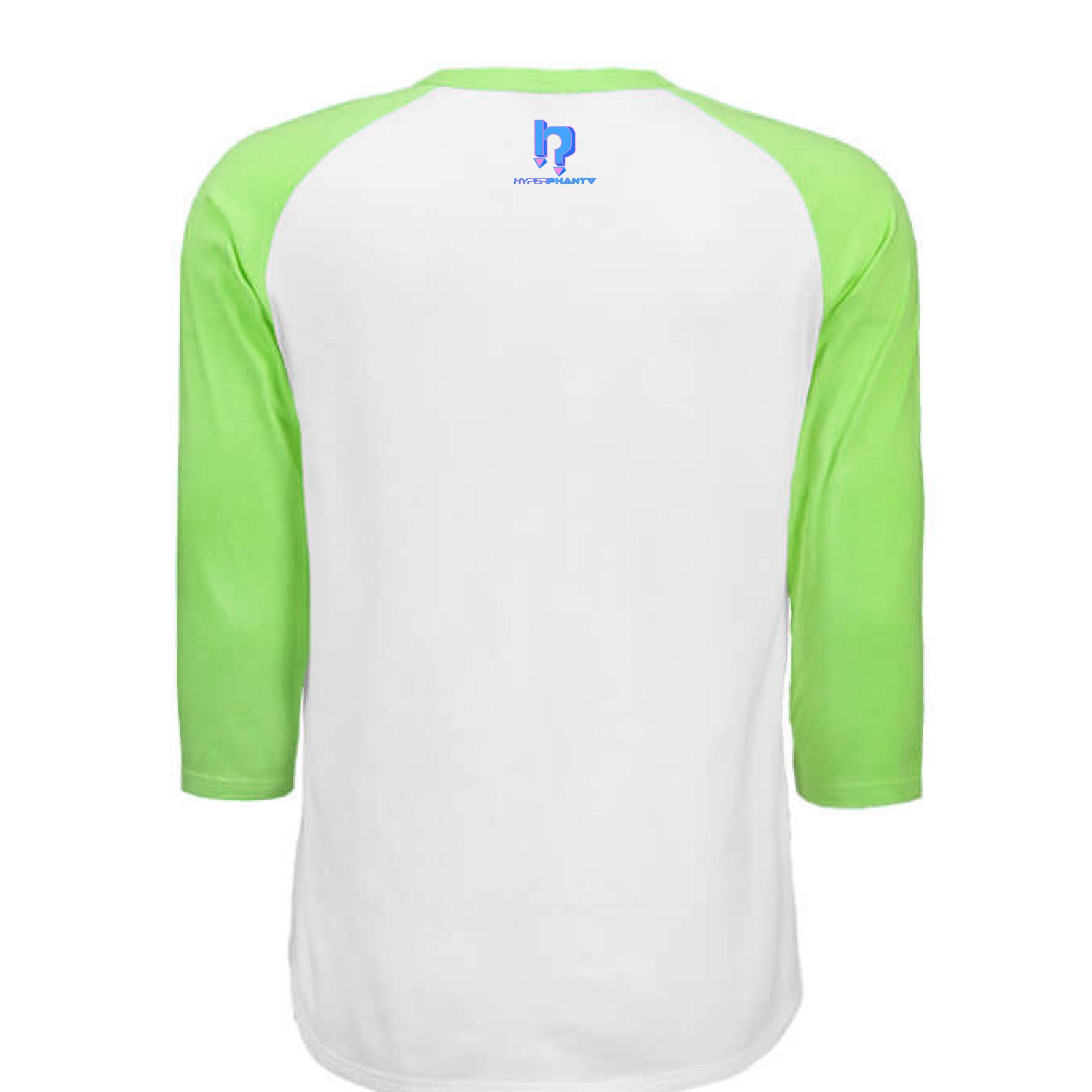 WHITE / LIME SHOCK - BACK