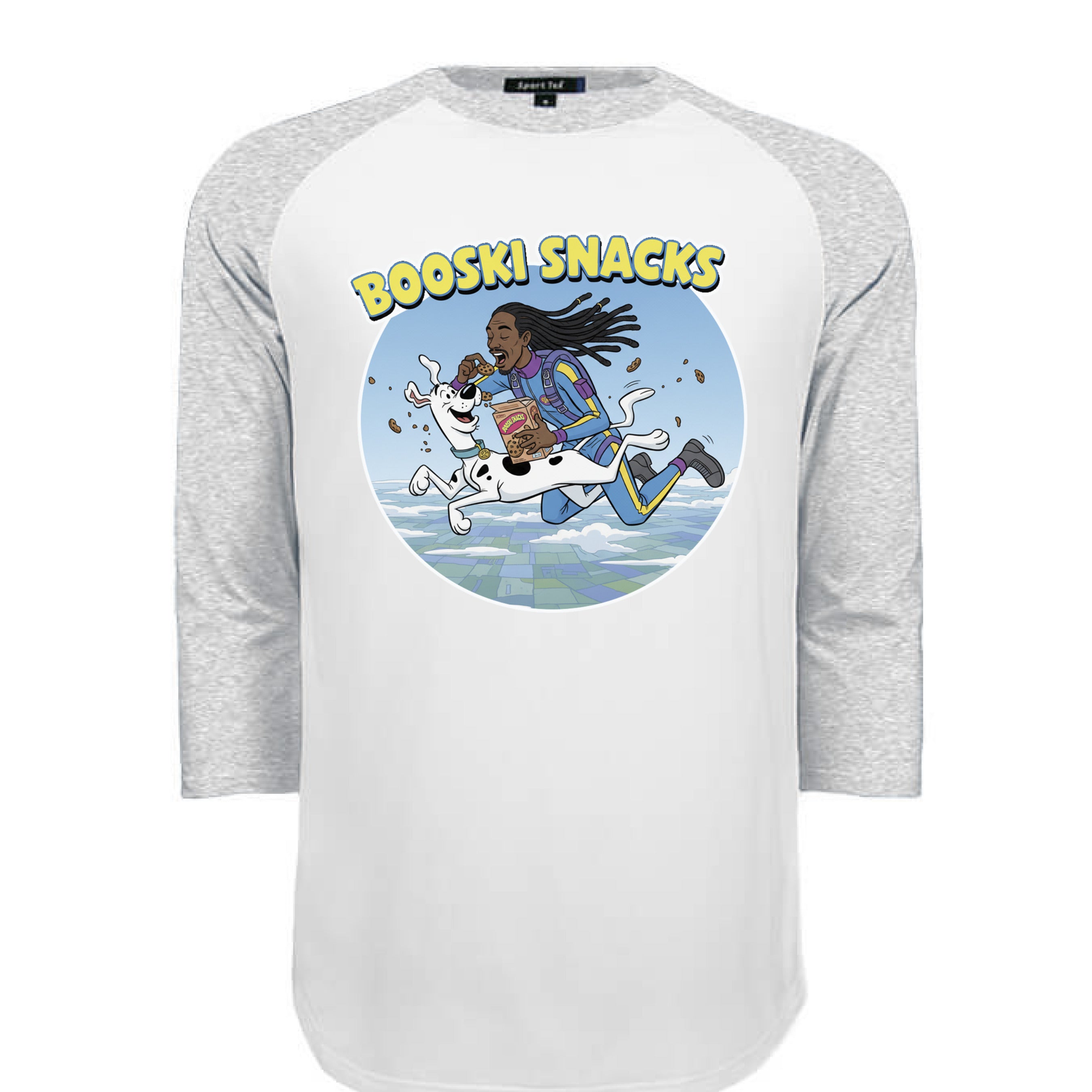 WHITE / HEATHER GREY - FRONT