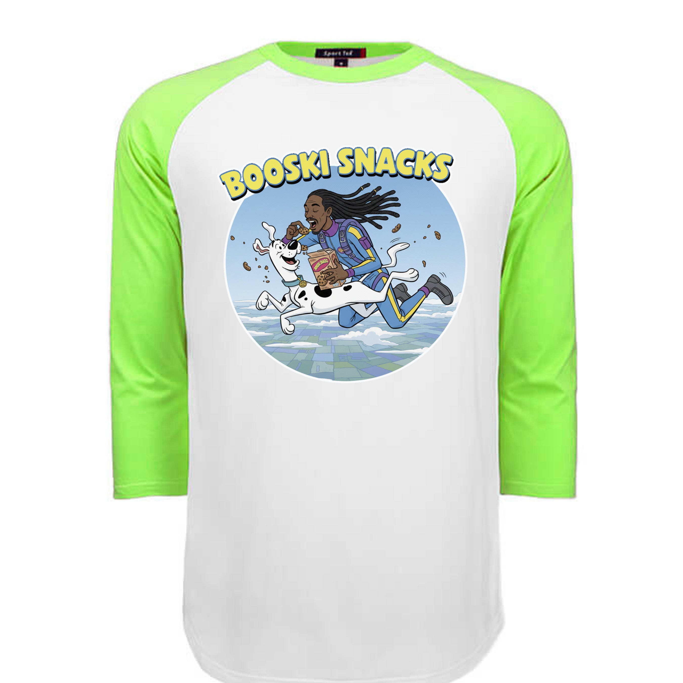 WHITE / LIME SHOCK - FRONT