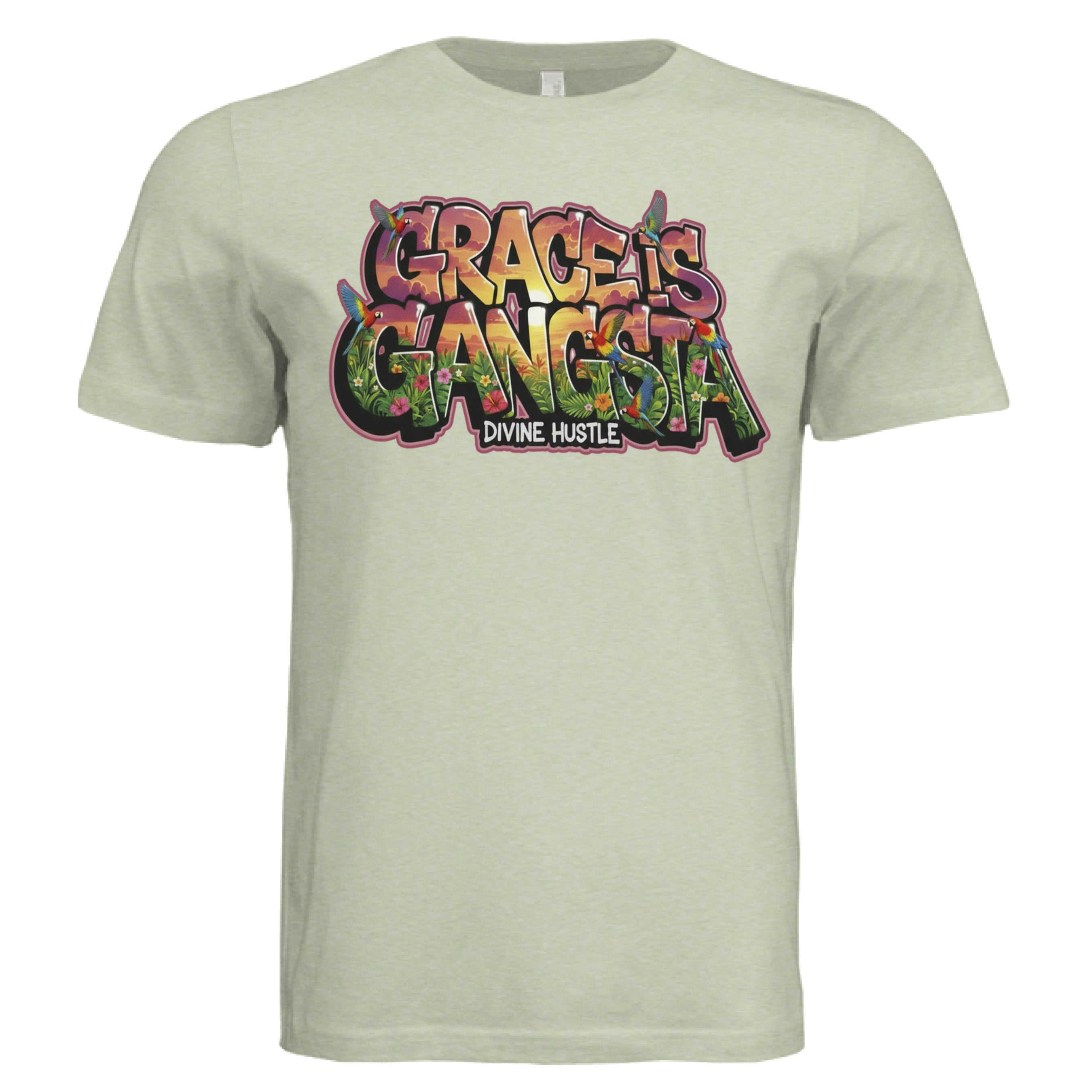 Spring Green Triblend - FRONT