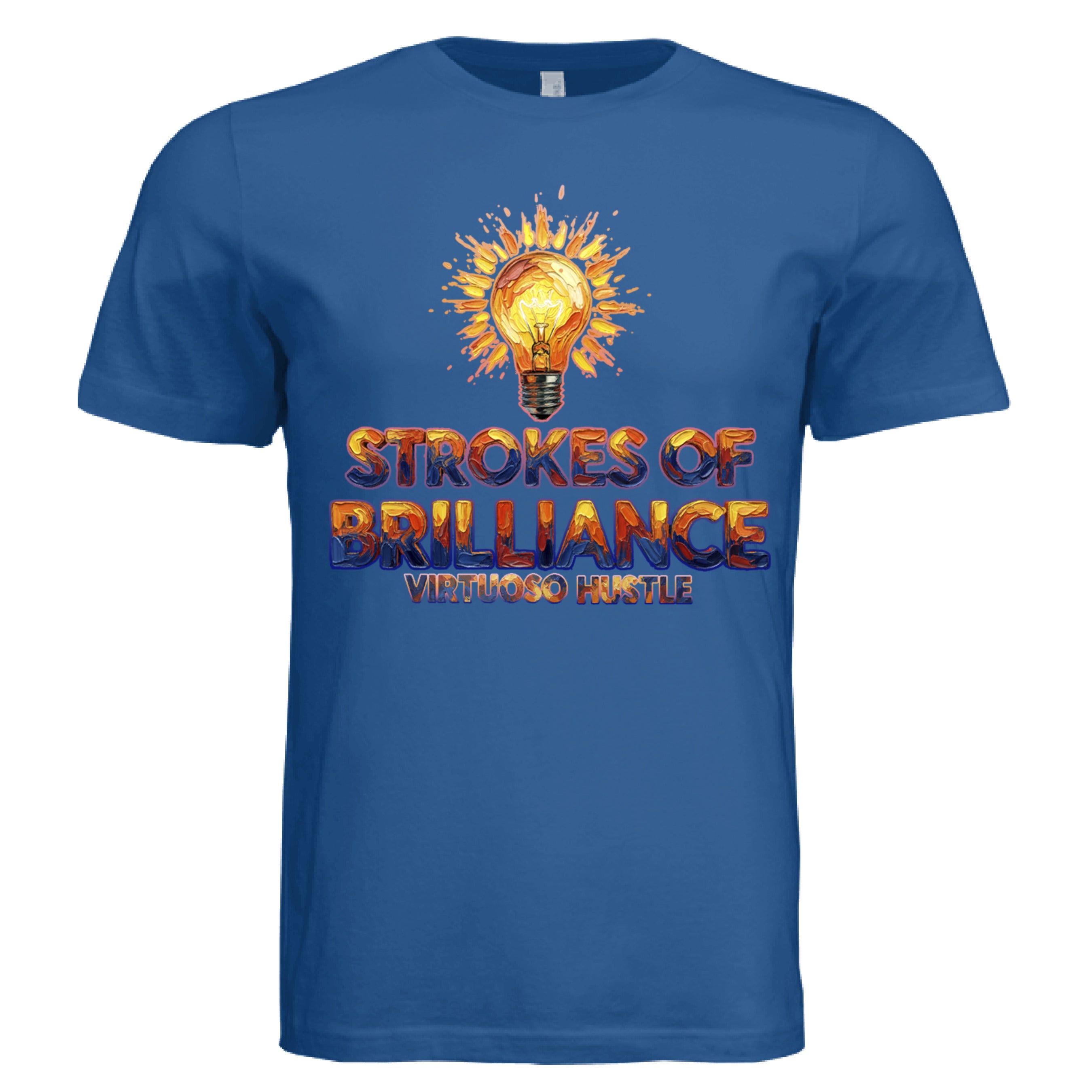 Solid True Royal Triblend - FRONT