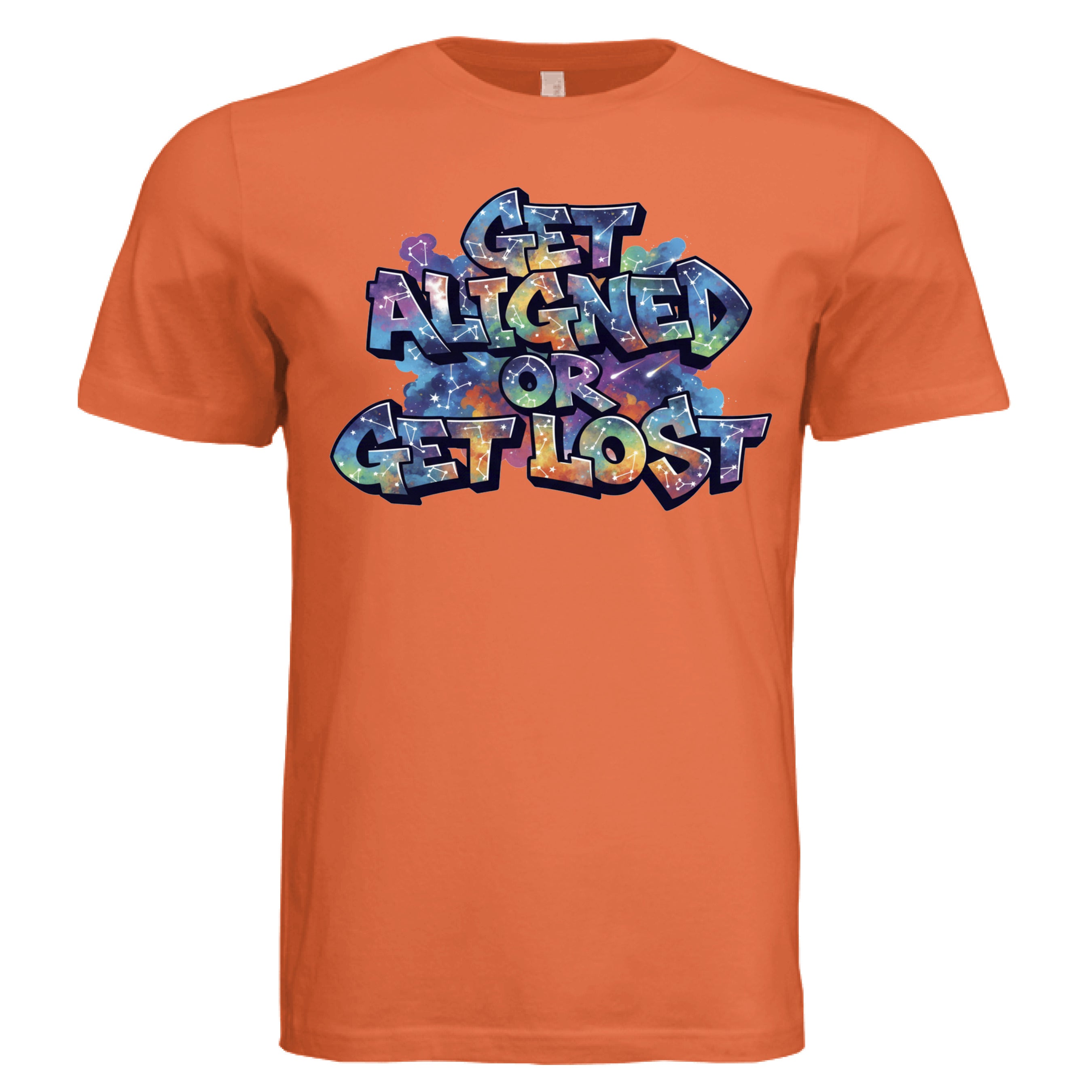 Solid Orange Triblend - FRONT